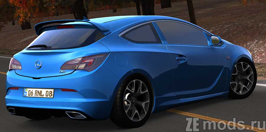 Opel Astra OPC mod for Assetto Corsa