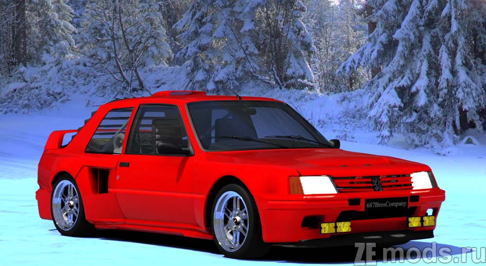 Peugeot 309 GTI Gang for Assetto Corsa