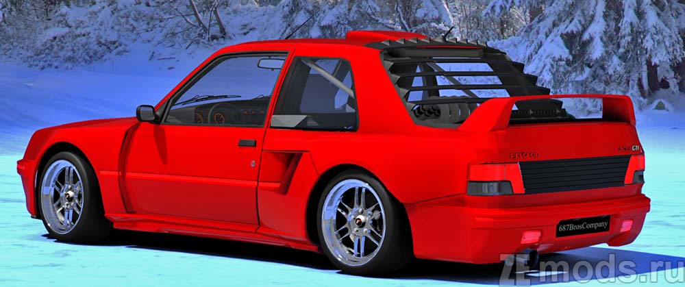 Peugeot 309 GTI Gang mod for Assetto Corsa