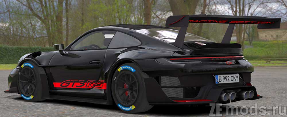 Porsche 992 GT3 RS Racing Edition mod for Assetto Corsa