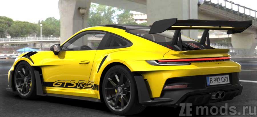 Porsche 992 GT3 RS Weissach mod for Assetto Corsa