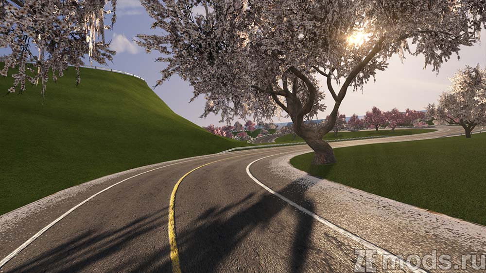 "Project Touge" map mod for Assetto Corsa