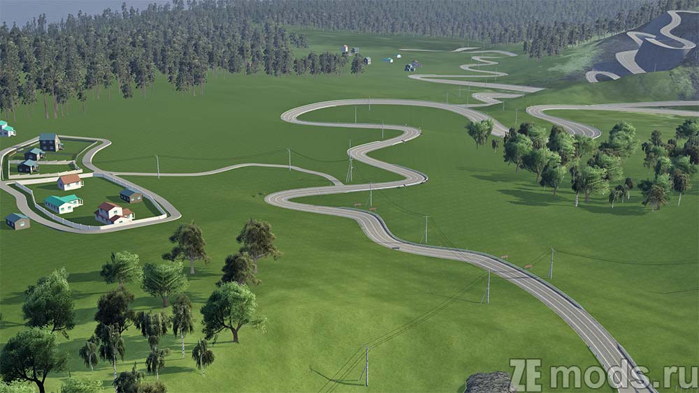 "Project Touge" map mod for Assetto Corsa
