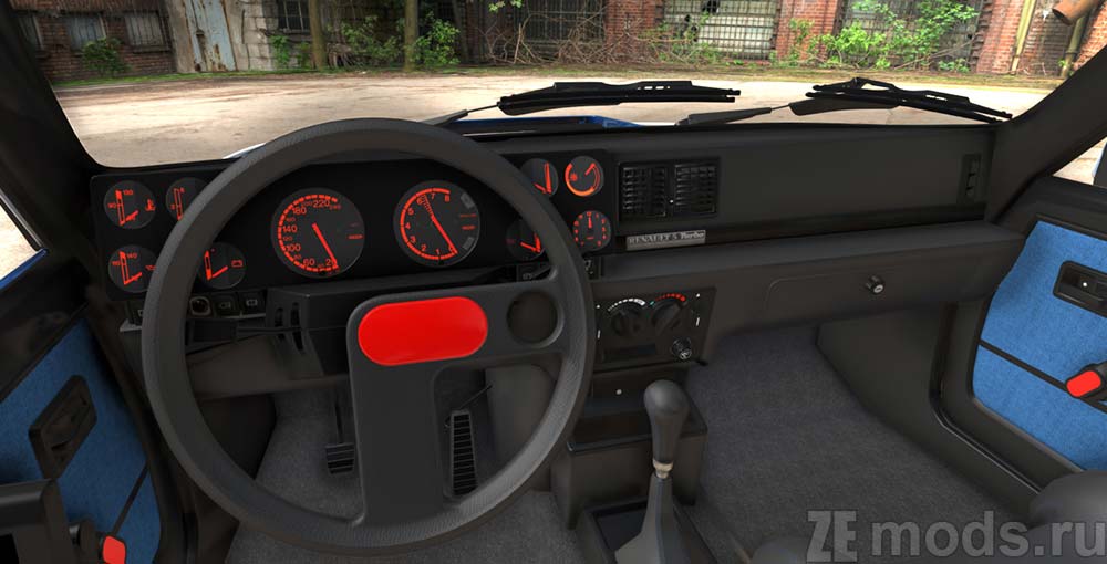 Renault 5 Turbo R mod for Assetto Corsa