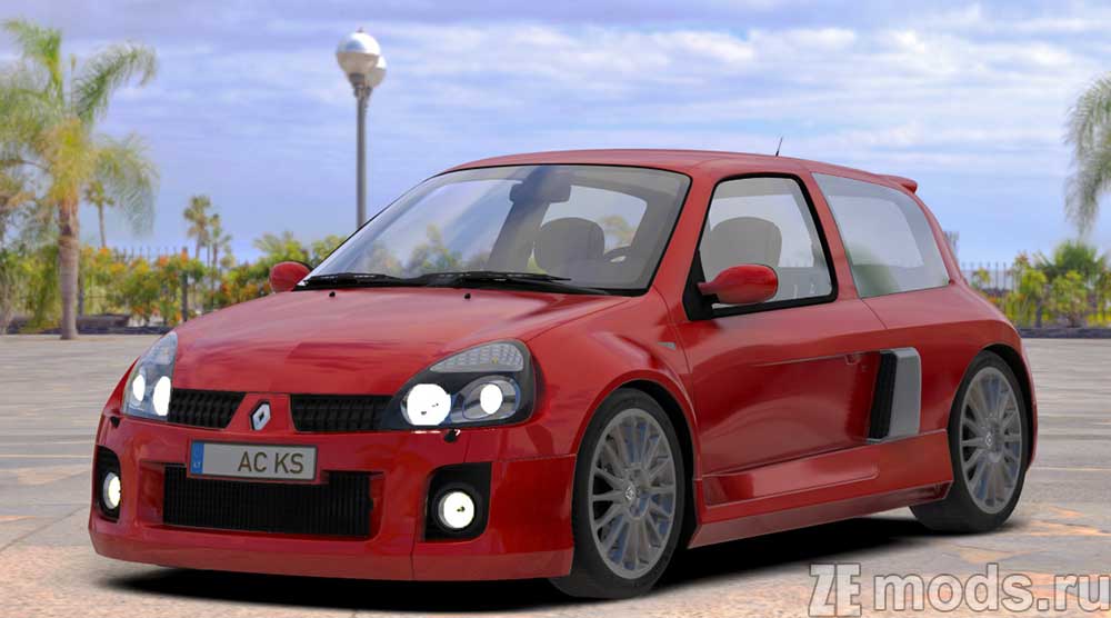 Renault Sport Clio V6 Phase II for Assetto Corsa