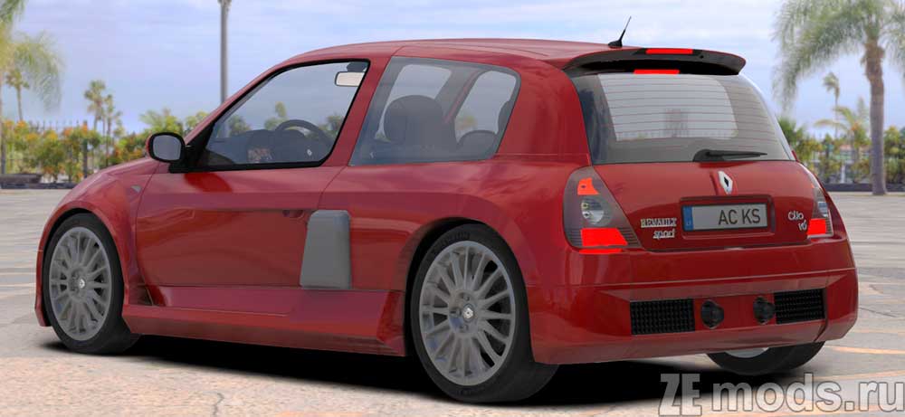 Renault Sport Clio V6 Phase II mod for Assetto Corsa