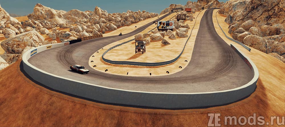 "Rusty Valley" map mod for Assetto Corsa