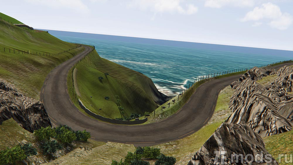 "Slea Head" map mod for Assetto Corsa