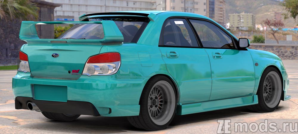 Subaru WRX STI Tuned mod for Assetto Corsa