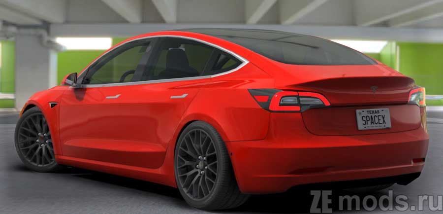 Tesla Model 3 Performance (2019) mod for Assetto Corsa