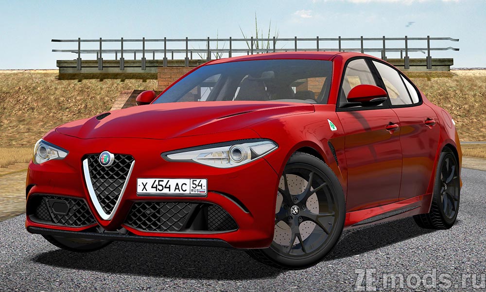 Alfa Romeo Giulia Quadrifoglio for City Car Driving 1.5.9.2
