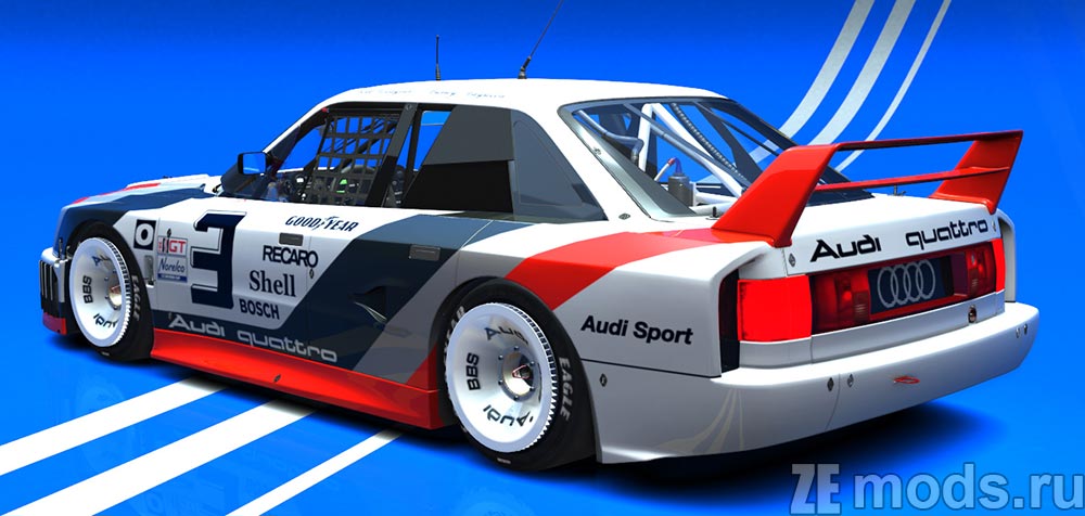 Audi 90 Quattro IMSA GTO (1989) mod for Assetto Corsa