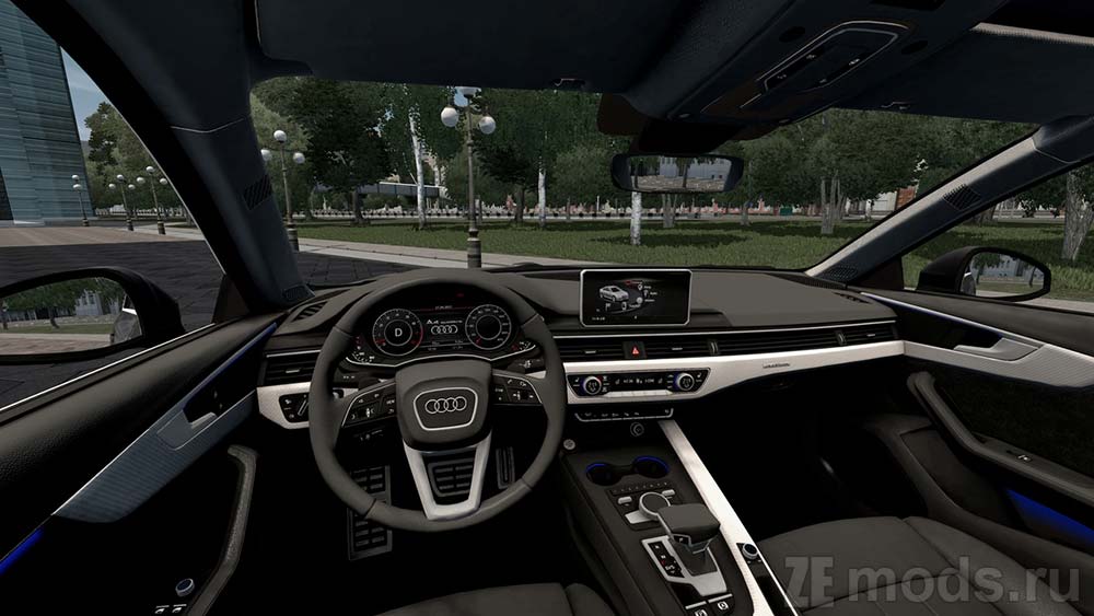 Audi A4 (B9) 2.0 TFSI mod for City Car Driving 1.5.9.2