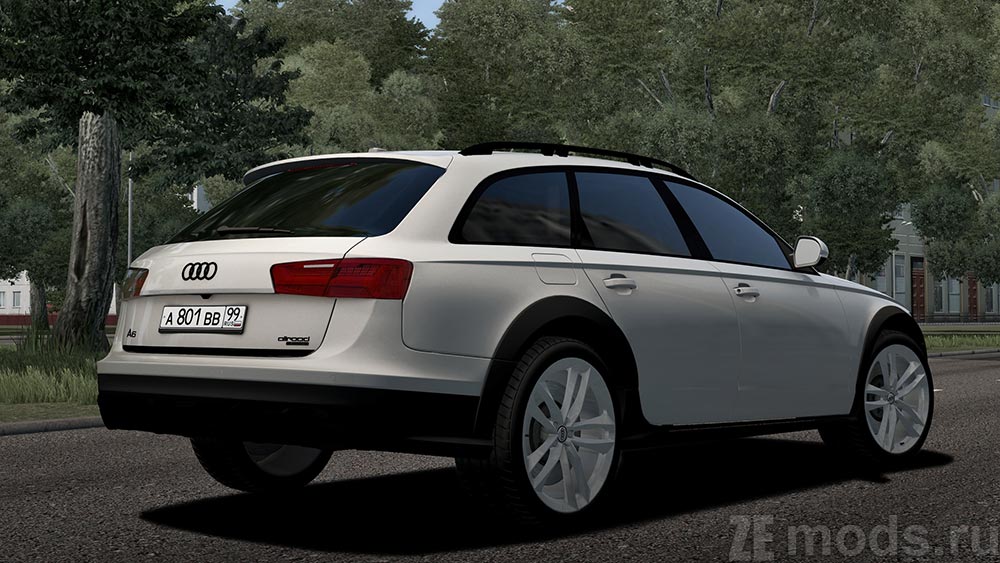 Audi A6 Allroad mod for City Car Driving 1.5.9.2