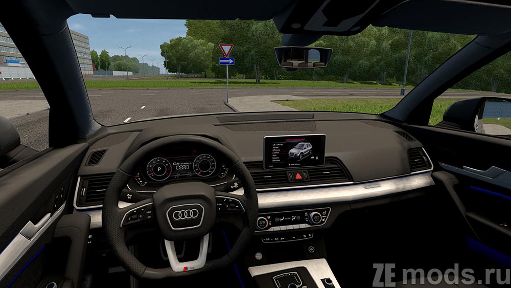 Audi Q5 / SQ5 Quattro mod for City Car Driving 1.5.9.2