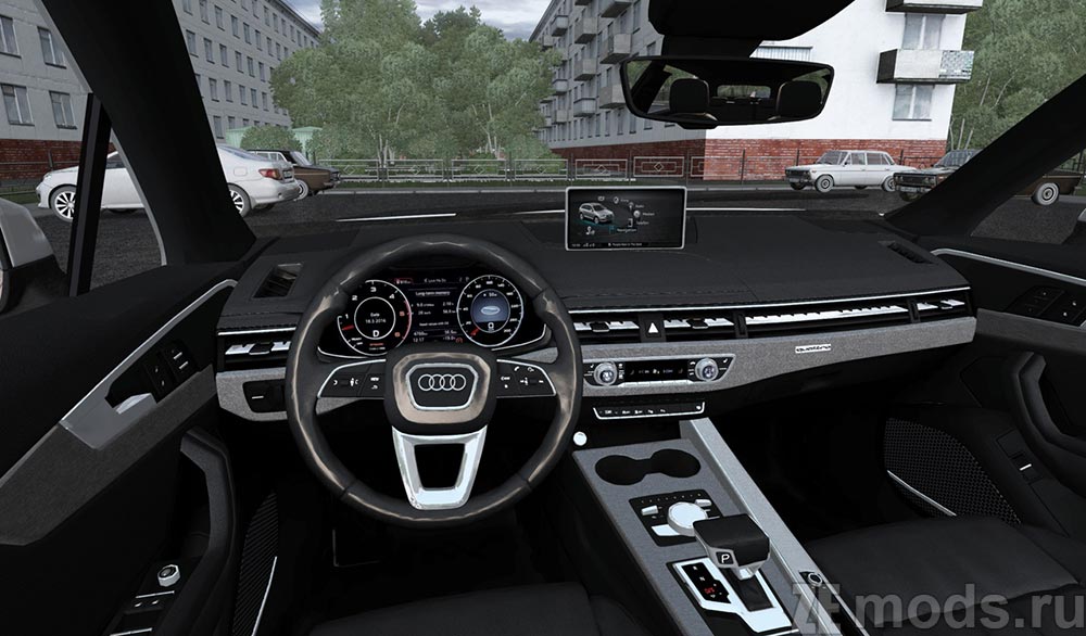Audi Q7 mod for City Car Driving 1.5.9.2