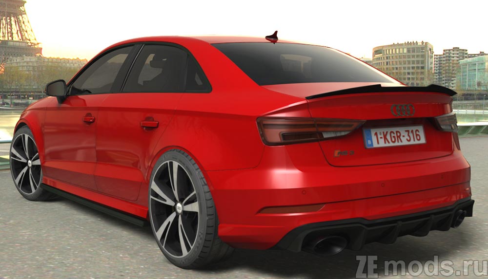 Audi RS3 Sedan Tuned mod for Assetto Corsa