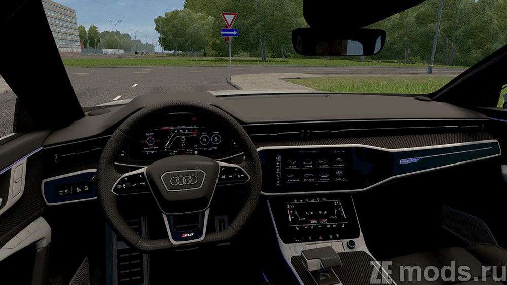 Audi RS6 Avant (C8) mod for City Car Driving 1.5.9.2