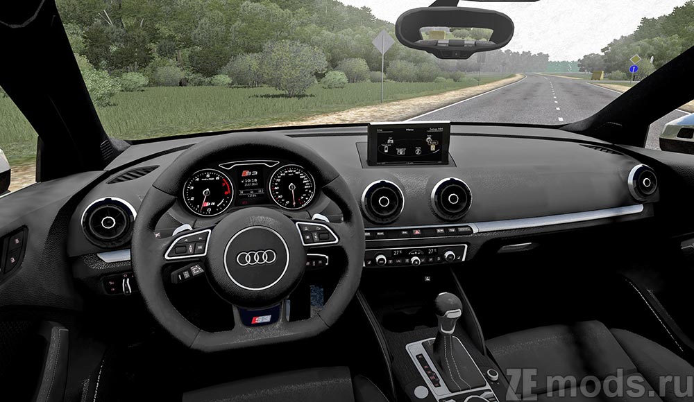 Audi S3 mod for City Car Driving 1.5.9.2