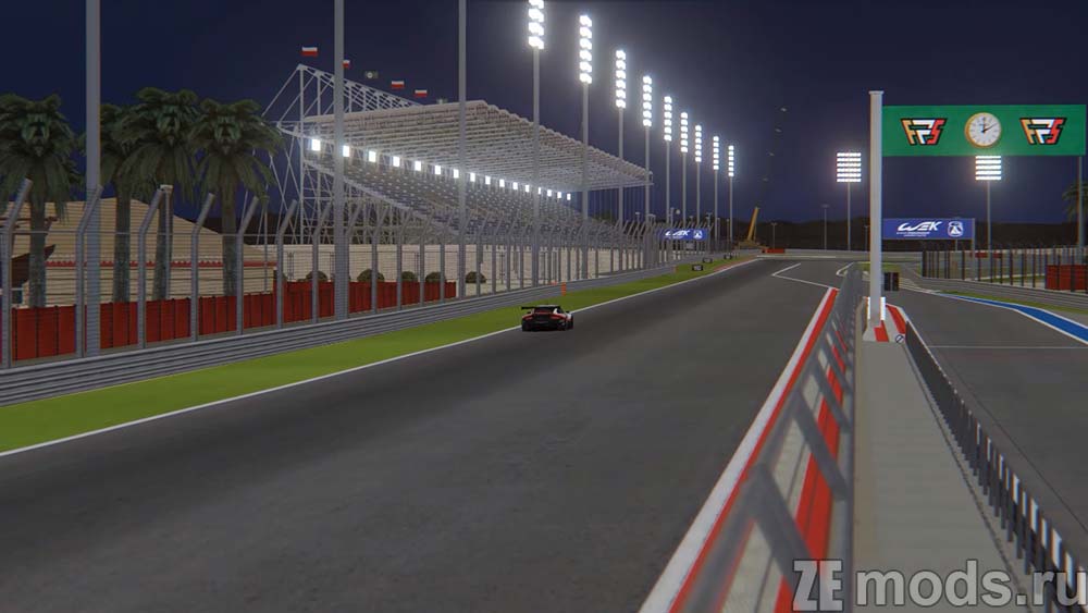 Bahrain International map mod for Assetto Corsa