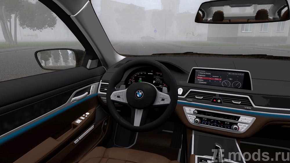 BMW 750i G11 2019 mod for City Car Driving 1.5.9.2
