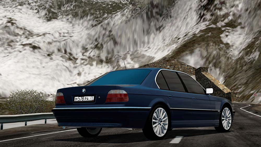 BMW E38 mod for City Car Driving