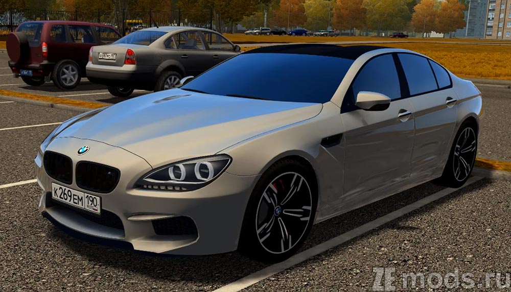 BMW Gran Coupe M6 (F06) for City Car Driving 1.5.9.2