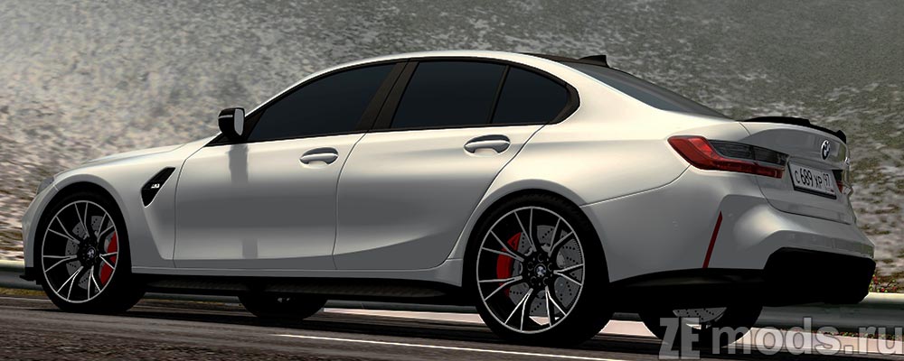 BMW M3 G80 2020 mod for City Car Driving 1.5.9.2