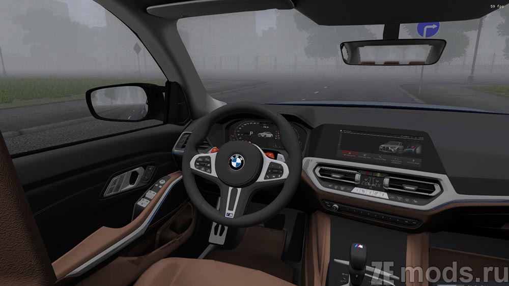 BMW M3 G80 2020 mod for City Car Driving 1.5.9.2