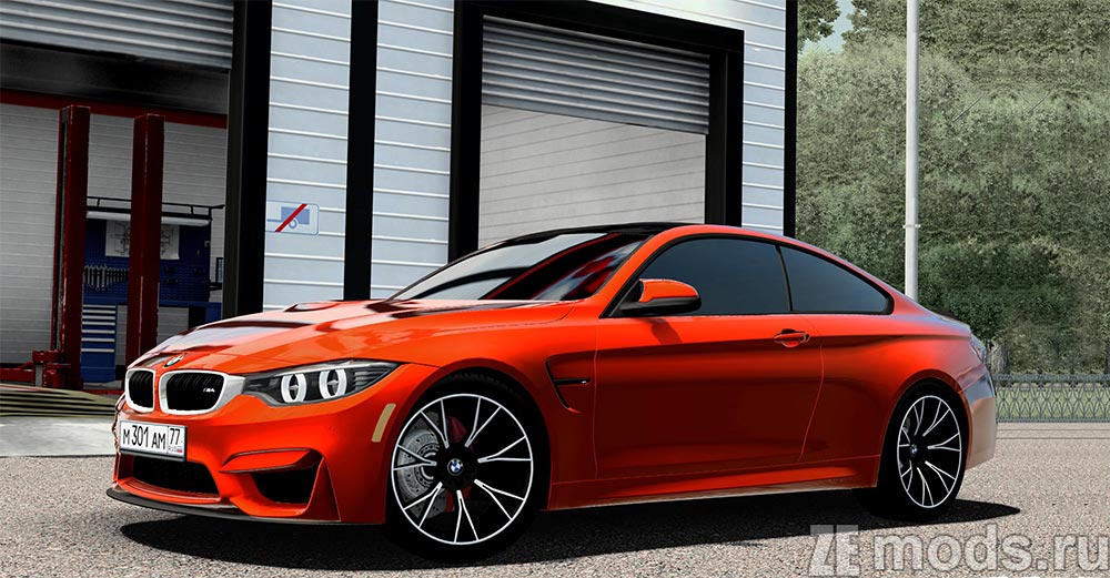 BMW M4 F82 for City Car Driving 1.5.9.2