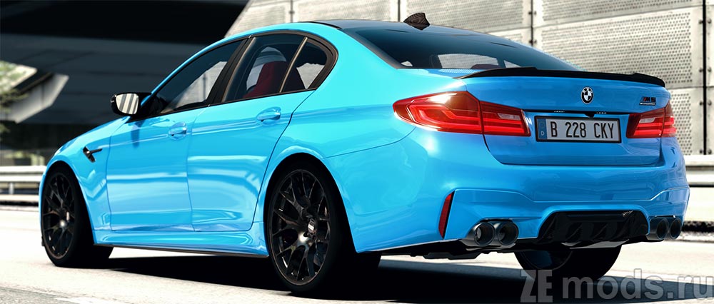 BMW M5 F90 Competition Street Build mod for Assetto Corsa