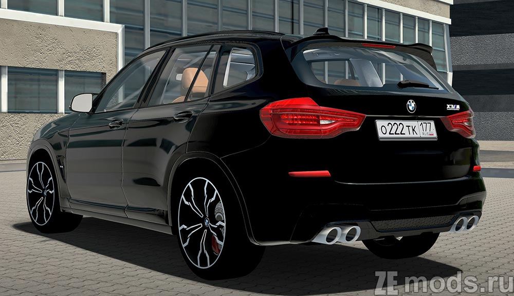 BMW X3M F97 Competition mod for City Car Driving 1.5.9.2