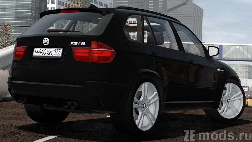 BMW X5M E70 mod for City Car Driving 1.5.9.2