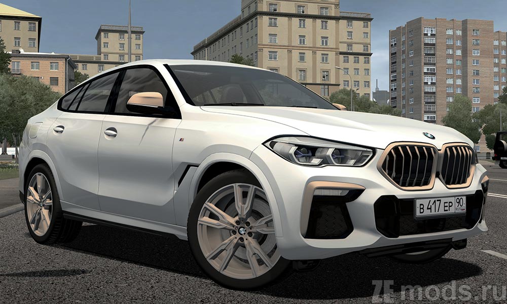 BMW X6 M50i for City Car Driving 1.5.9.2