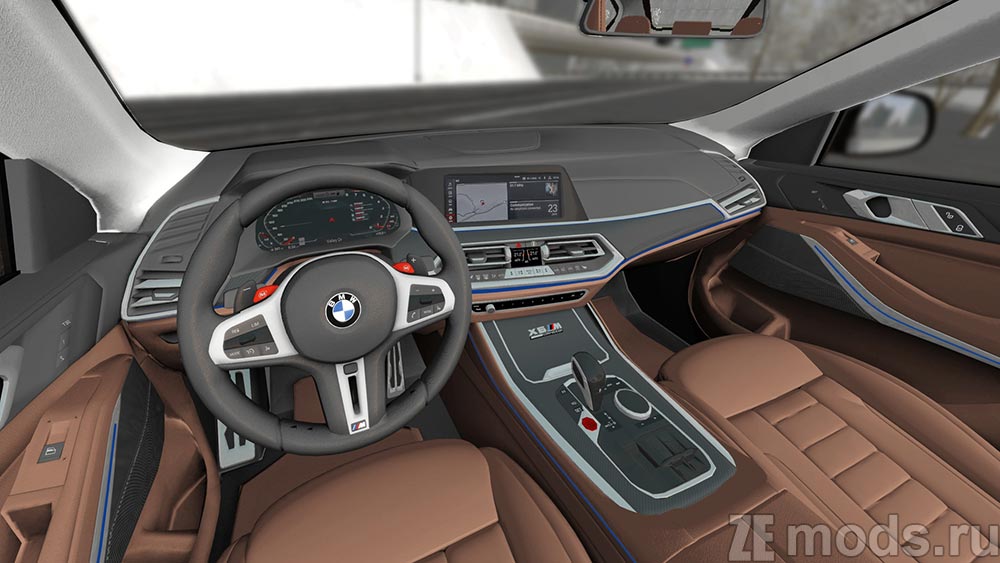 BMW X6M Competition F96 2020 mod for City Car Driving 1.5.9.2