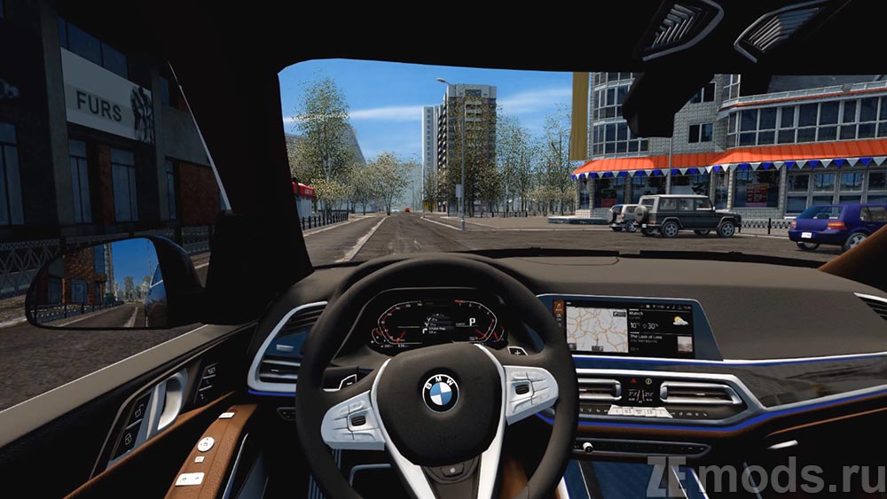 BMW X7 (G07) xDrive4.0i mod for City Car Driving 1.5.9.2