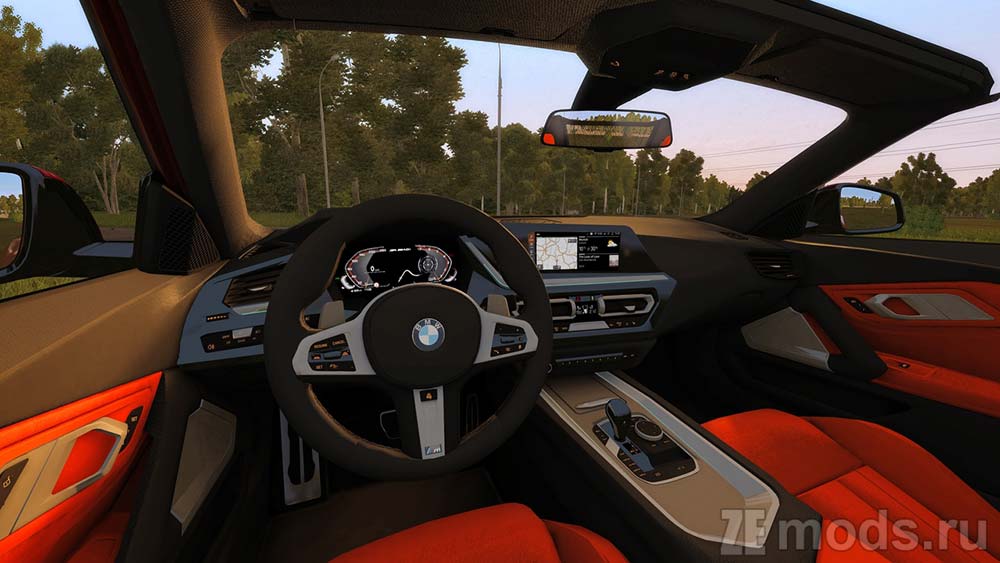 BMW Z4 G29 mod for City Car Driving