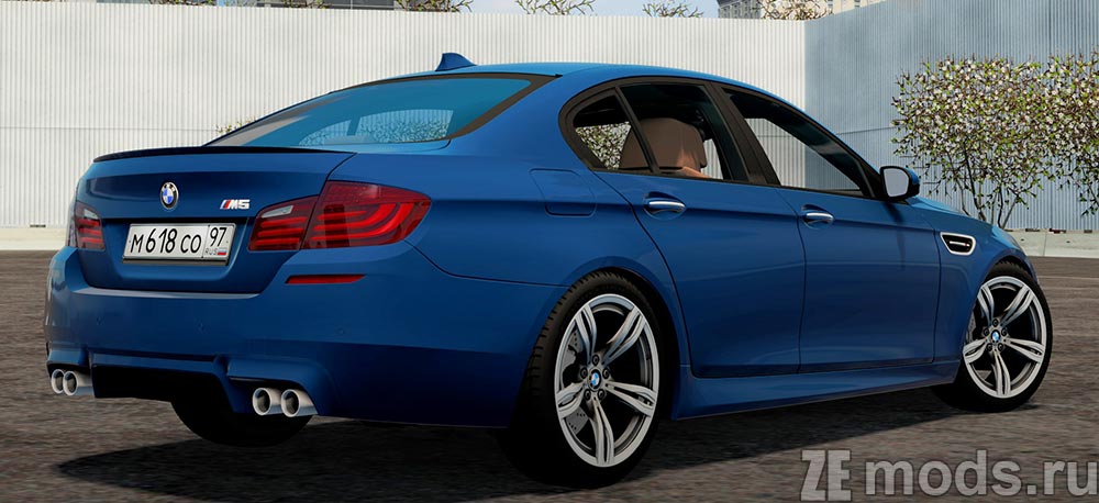 BMW M5 F10 mod for City Car Driving 1.5.9.2