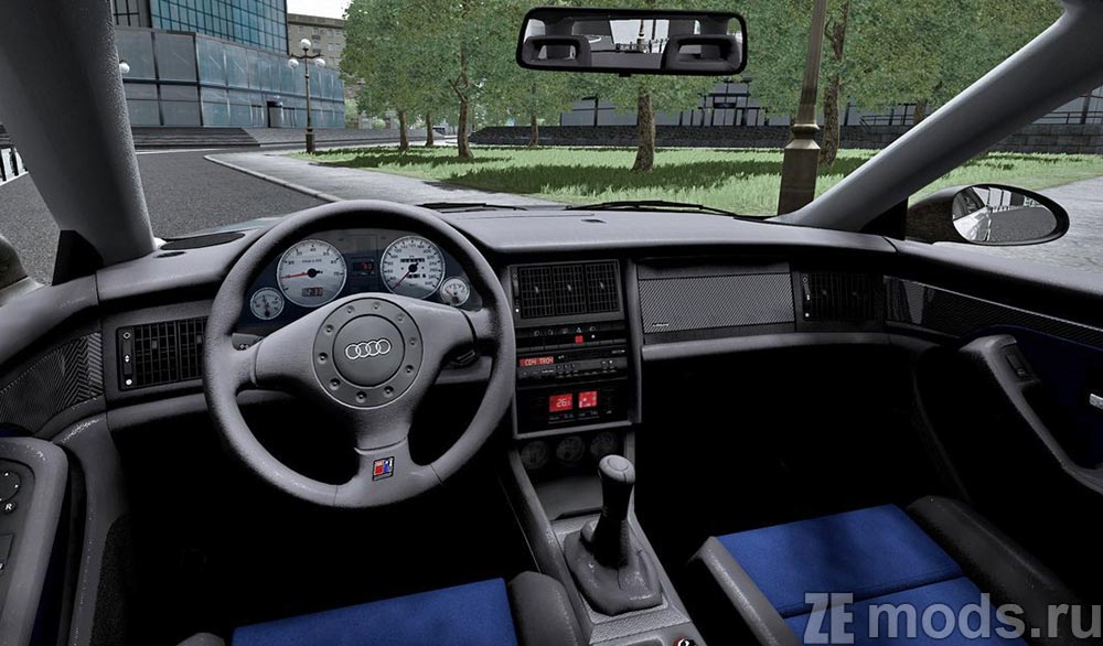 Audi RS2 Avant 1995 mod for City Car Driving