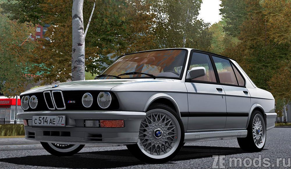BMW M5 E28 1988 for City Car Driving 1.5.9.2