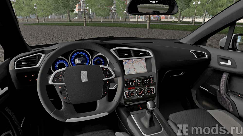 Citroen DS4 2012 mod for City Car Driving 1.5.9.2