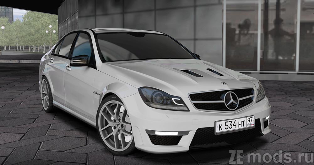 Mercedes-Benz C63 AMG W204 for City Car Driving 1.5.9.2
