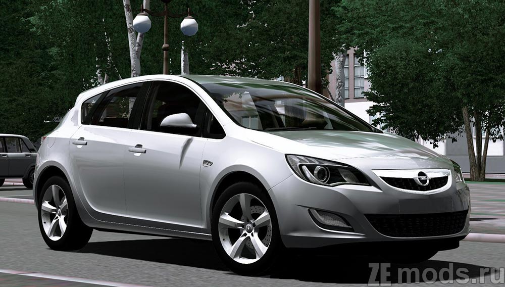 Opel Astra 2010 for City Car Driving 1.5.9.2