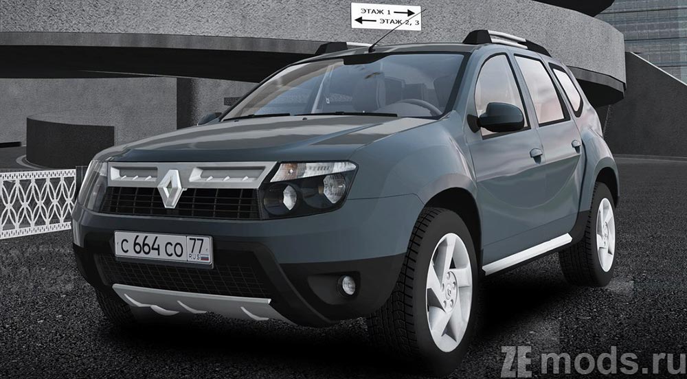 Renault Duster 2010 for City Car Driving 1.5.9.2
