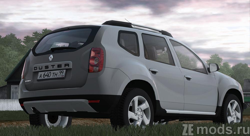 Renault Duster 2010 mod for City Car Driving
