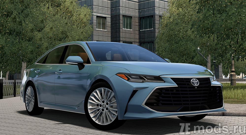 Toyota Avalon 3.5 2019 for City Car Driving 1.5.9.2