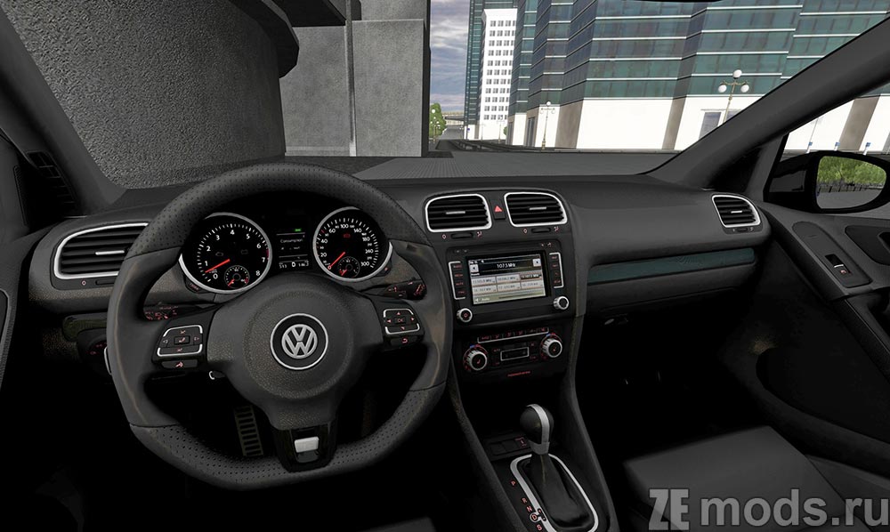 Volkswagen Golf 6R mod for City Car Driving