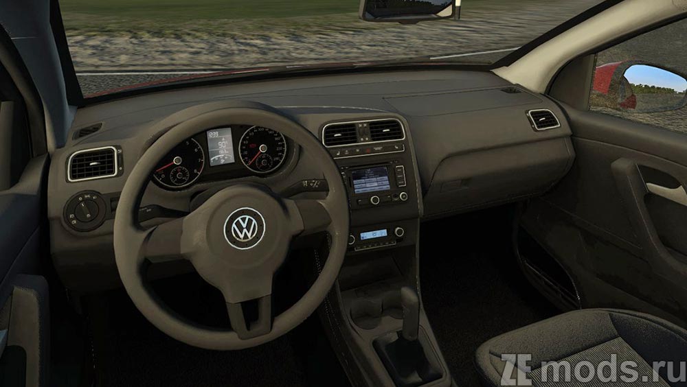 Volkswagen Polo TSI 2014 mod for City Car Driving