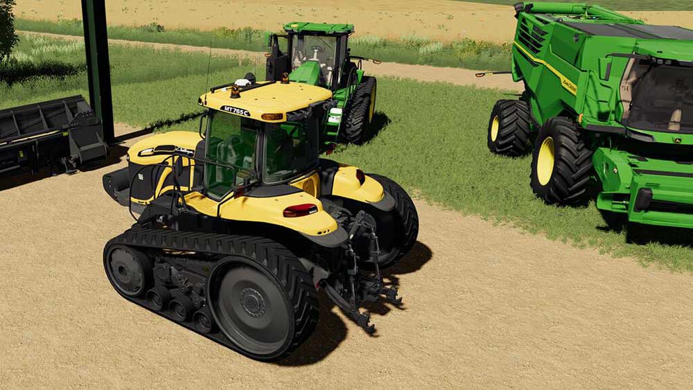 Challenger MT700 Series tractor mod for Farming Simulator 2019