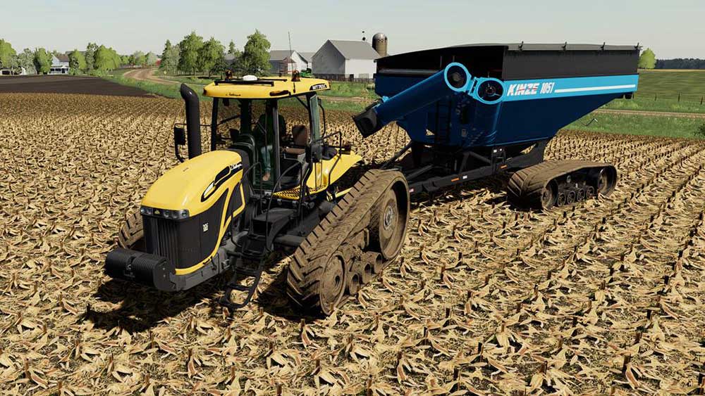 Challenger MT700 Series tractor mod for Farming Simulator 2019